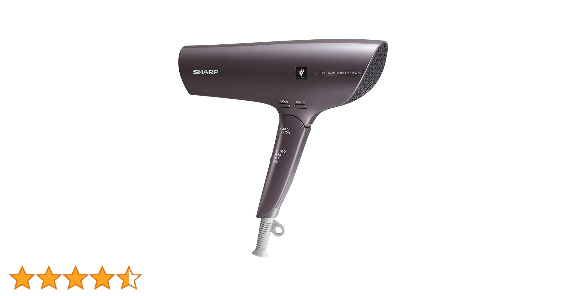 新品未開封　SHARP Plasmacluster Beauty ドライヤー Sharp Plasmacluster Beauty Drape Flow Hair Dryer IB-WX901-B